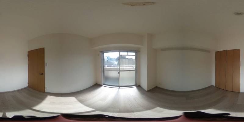 パノラマ画像洋室