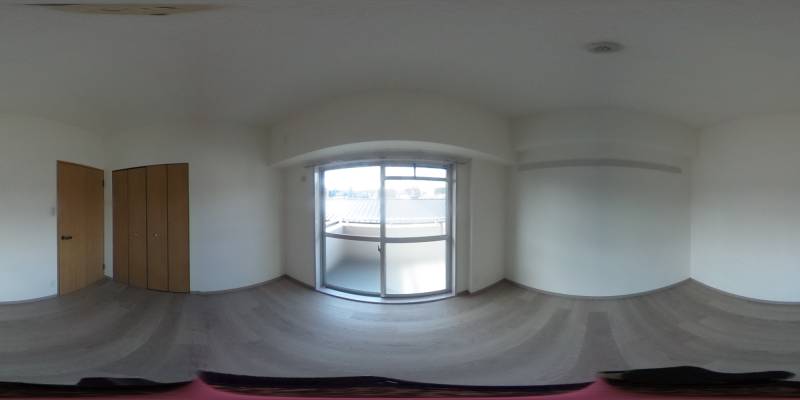 パノラマ画像洋室