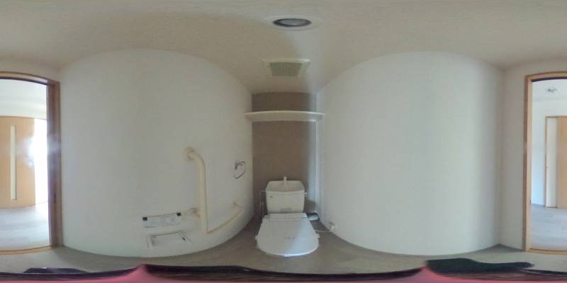 パノラマ画像トイレ