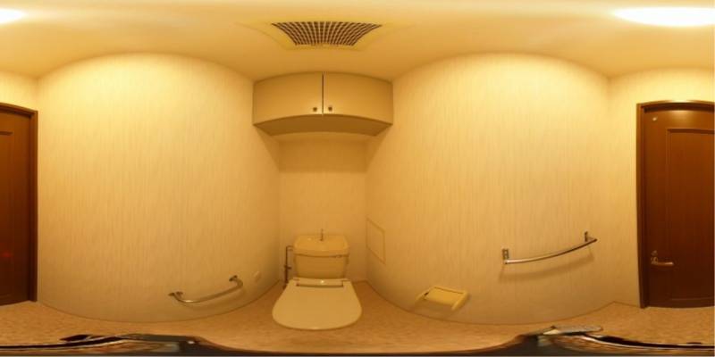 パノラマ画像トイレ