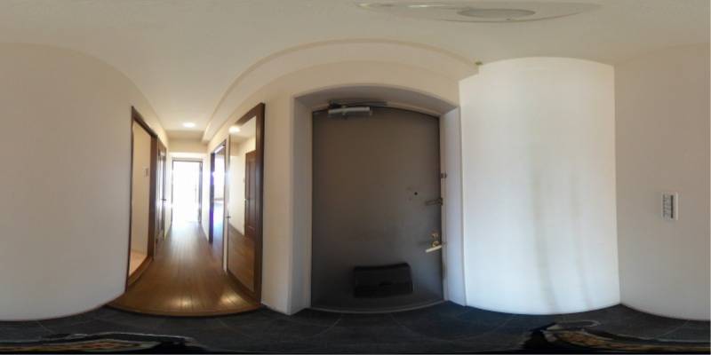 パノラマ画像玄関