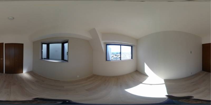 パノラマ画像洋室