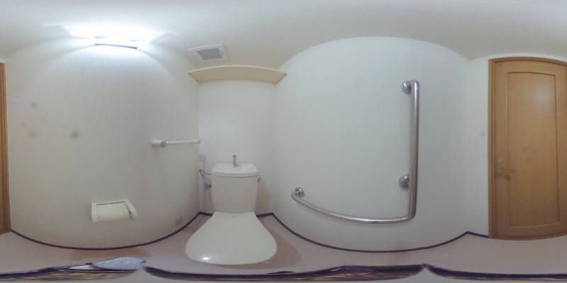 パノラマ画像トイレ