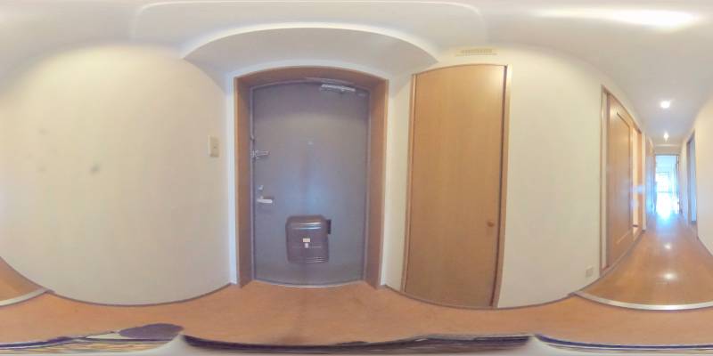 パノラマ画像玄関