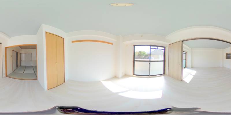 パノラマ画像洋室