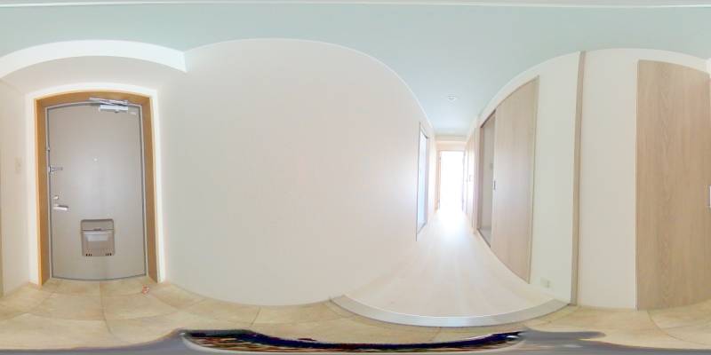 パノラマ画像玄関