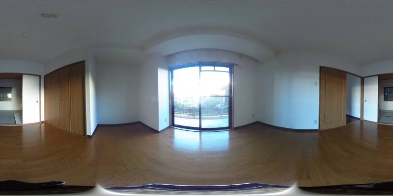 パノラマ画像洋室