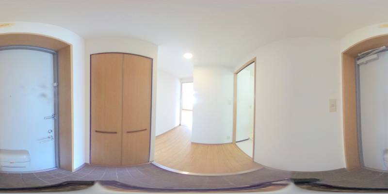 パノラマ画像玄関