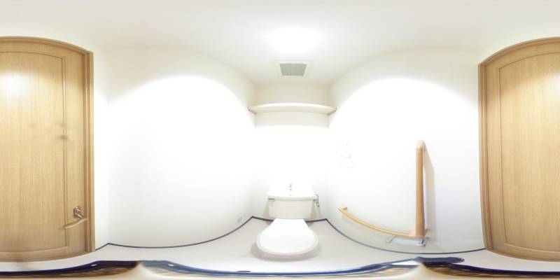 パノラマ画像トイレ