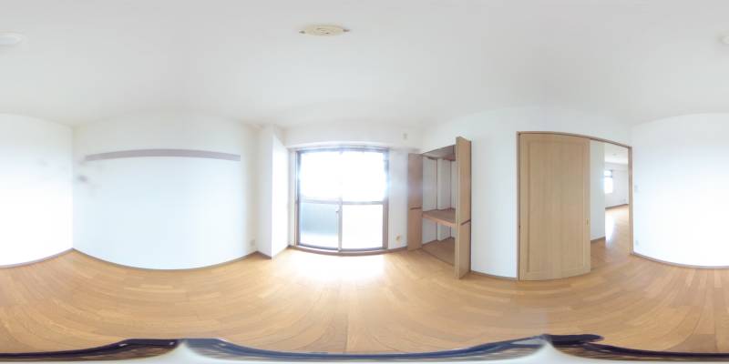 パノラマ画像洋室