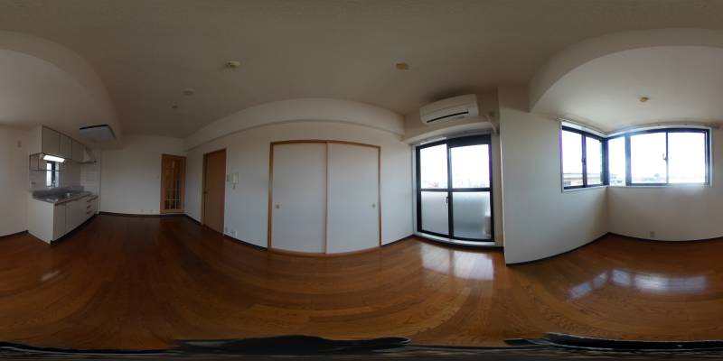 パノラマ画像リビング