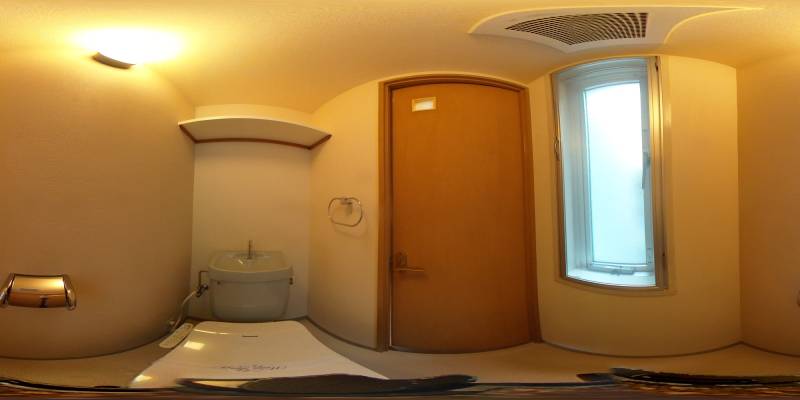 パノラマ画像トイレ