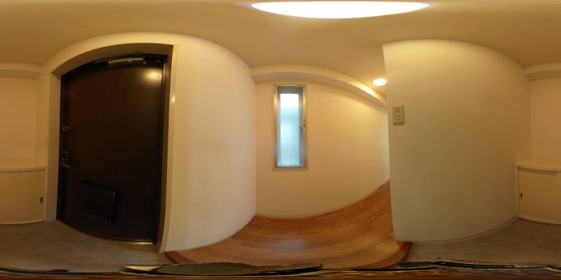 パノラマ画像玄関