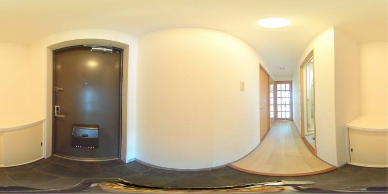 パノラマ画像玄関