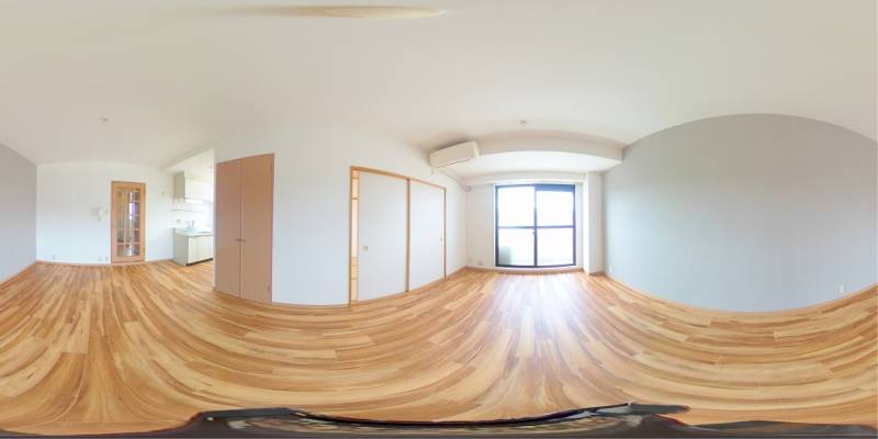 パノラマ画像リビング