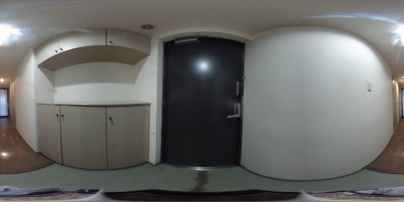 パノラマ画像玄関