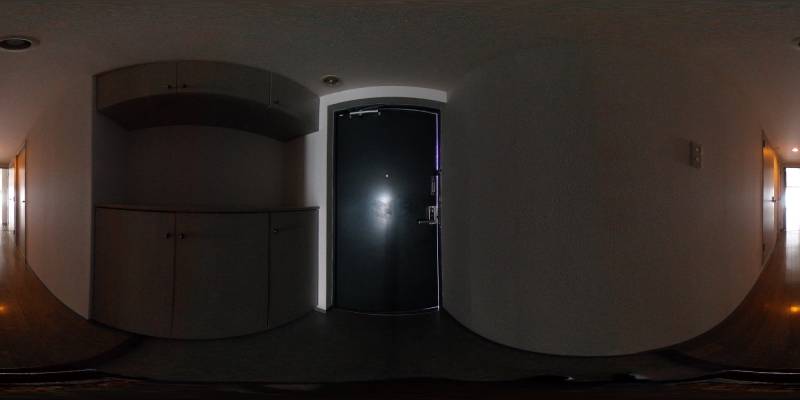 パノラマ画像玄関