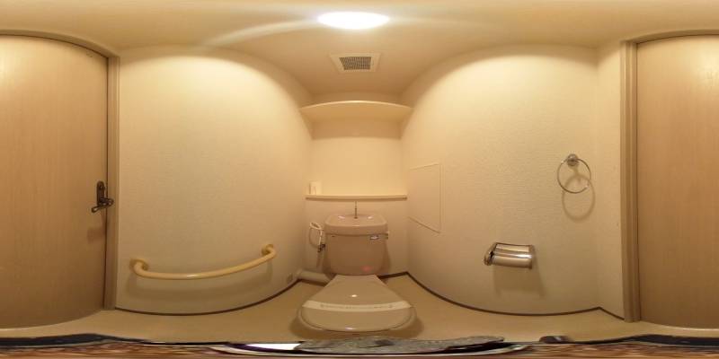 パノラマ画像トイレ