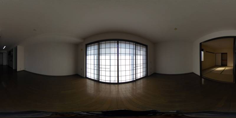 パノラマ画像リビング