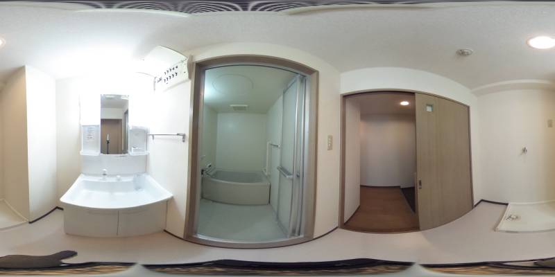 パノラマ画像バスルーム