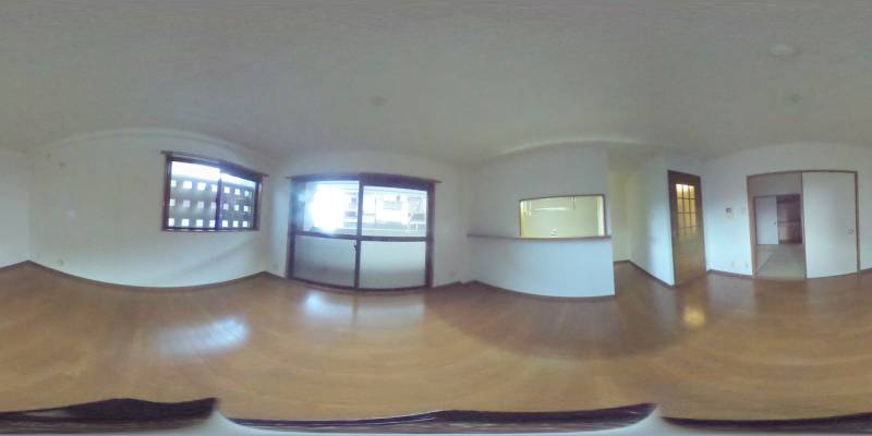 パノラマ画像リビング