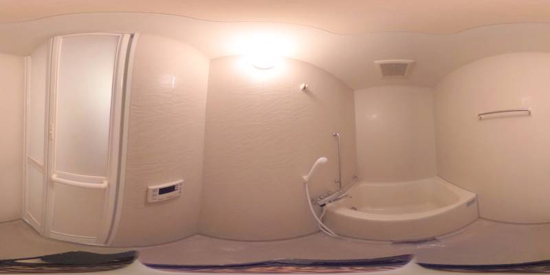 パノラマ画像バスルーム