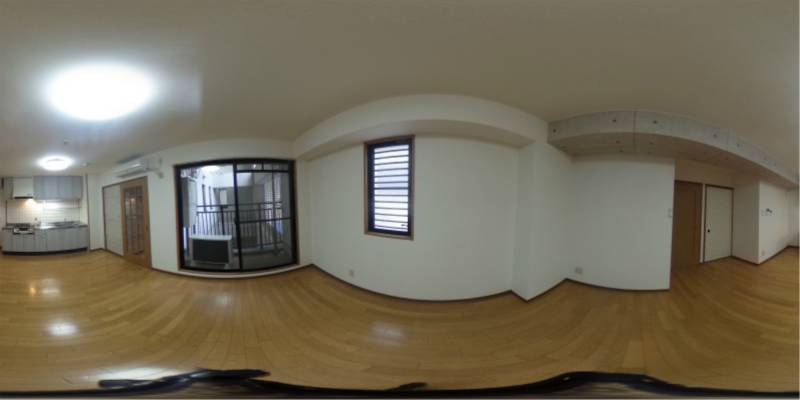 パノラマ画像洋室