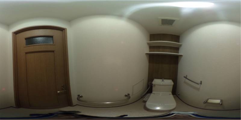 パノラマ画像トイレ