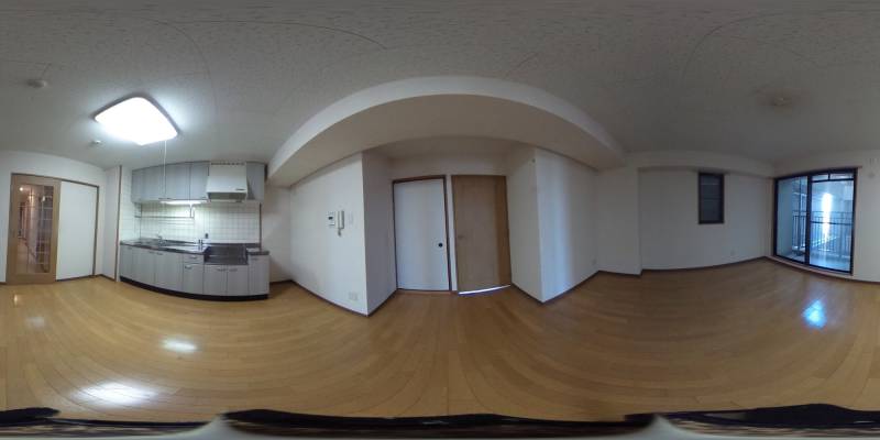 パノラマ画像リビング