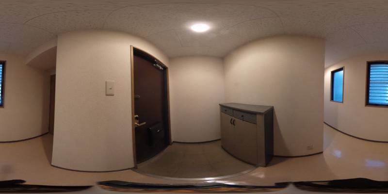 パノラマ画像玄関