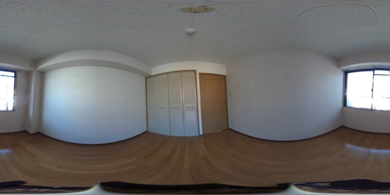 パノラマ画像洋室