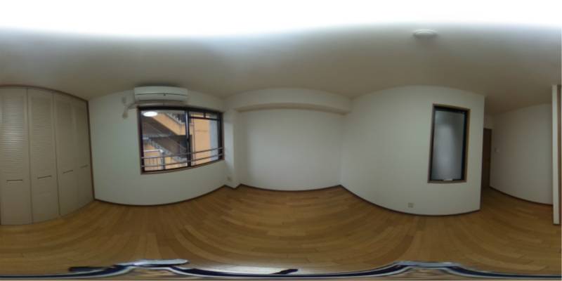 パノラマ画像洋室