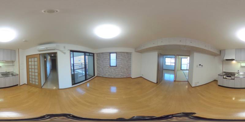 パノラマ画像洋室