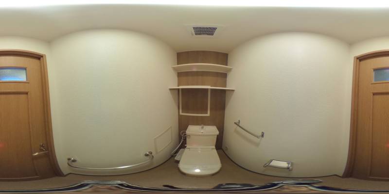 パノラマ画像トイレ
