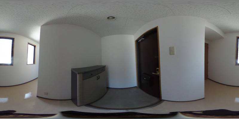 パノラマ画像玄関