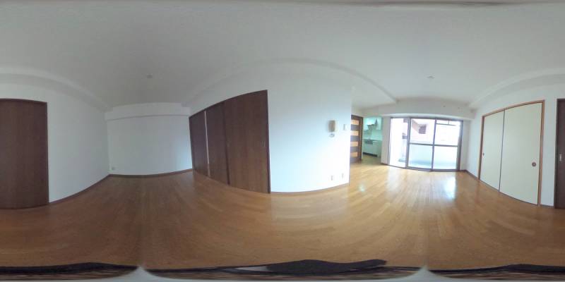 パノラマ画像リビング