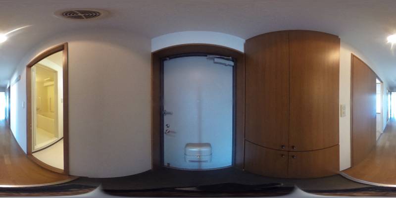 パノラマ画像玄関