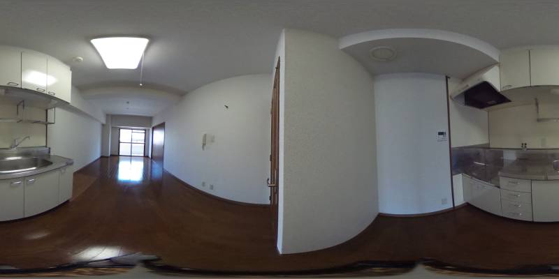 パノラマ画像キッチン