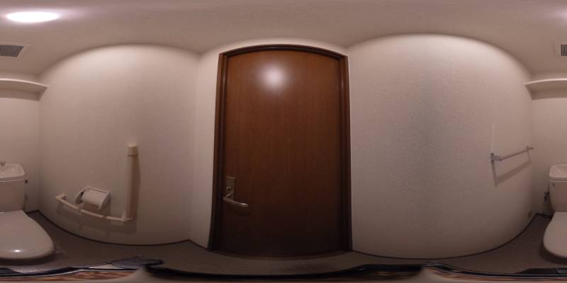 パノラマ画像トイレ