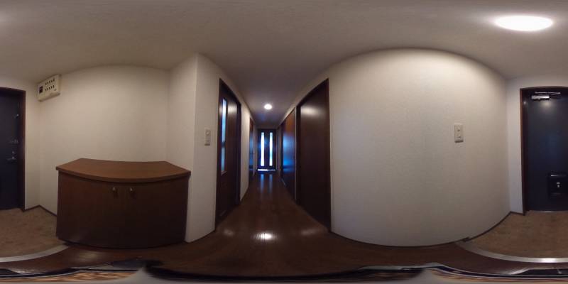 パノラマ画像玄関