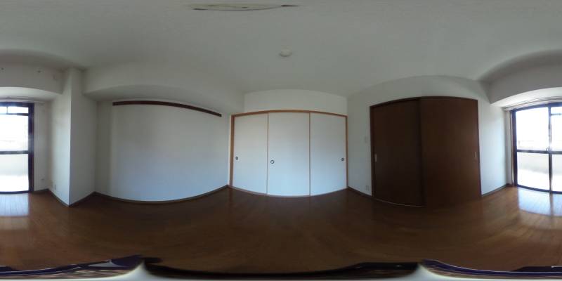 パノラマ画像洋室