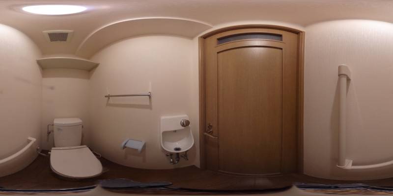 パノラマ画像トイレ