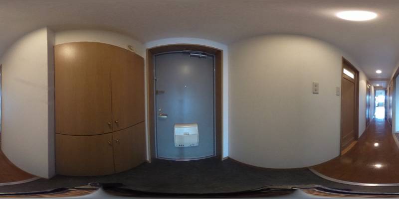 パノラマ画像玄関