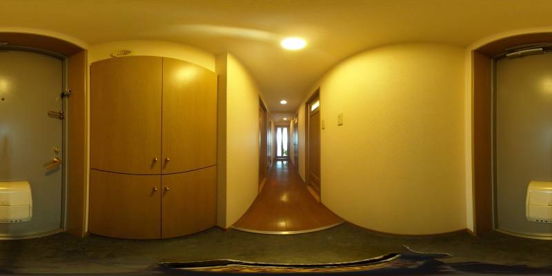 パノラマ画像玄関