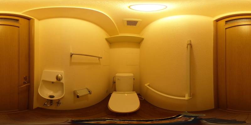 パノラマ画像トイレ