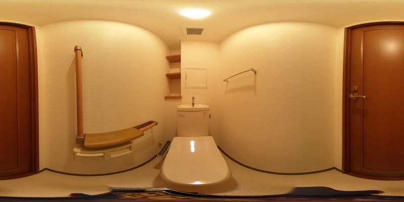 パノラマ画像トイレ