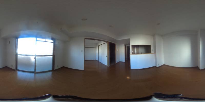 パノラマ画像洋室