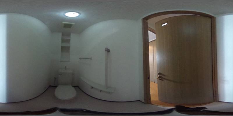 パノラマ画像トイレ