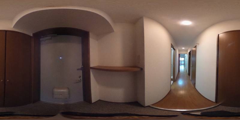 パノラマ画像玄関