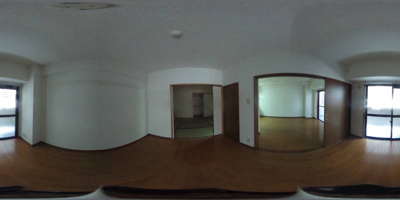 パノラマ画像洋室